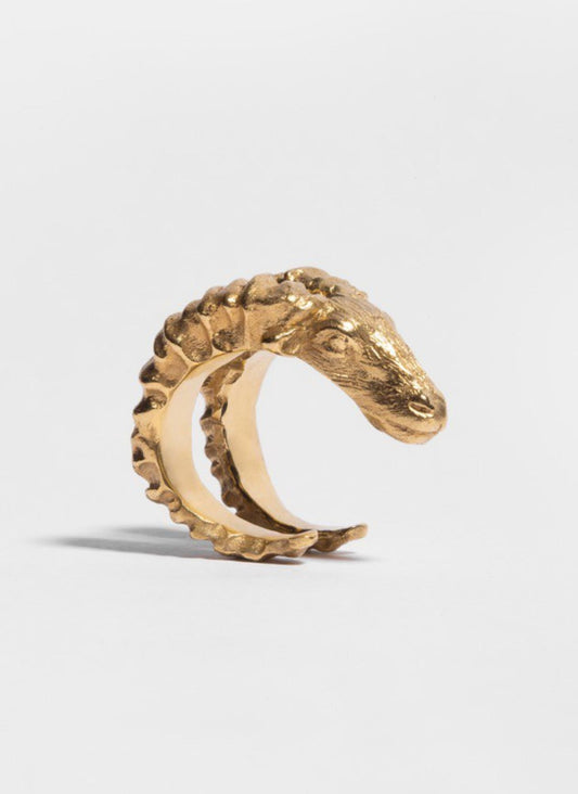 Ring with Ram's Head with Horns