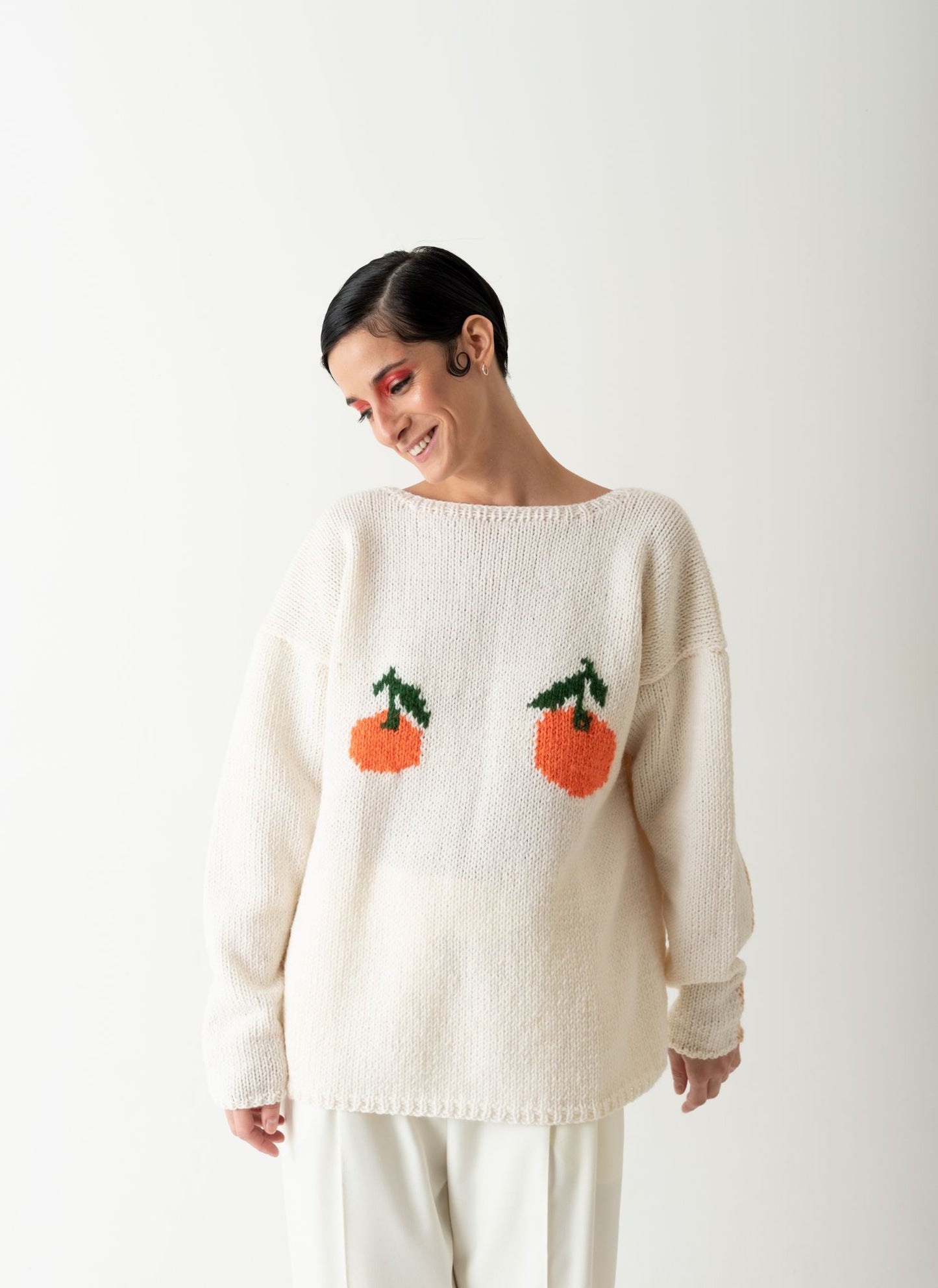 Top tricoté Nude Tangerine | Les Grands Créateurs