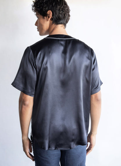 100% silk shirt with California print